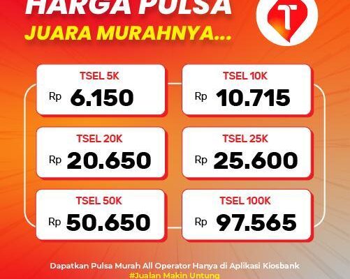 Agen Depo 10k Telkomsel: Layanan Isi Ulang Terpercaya
